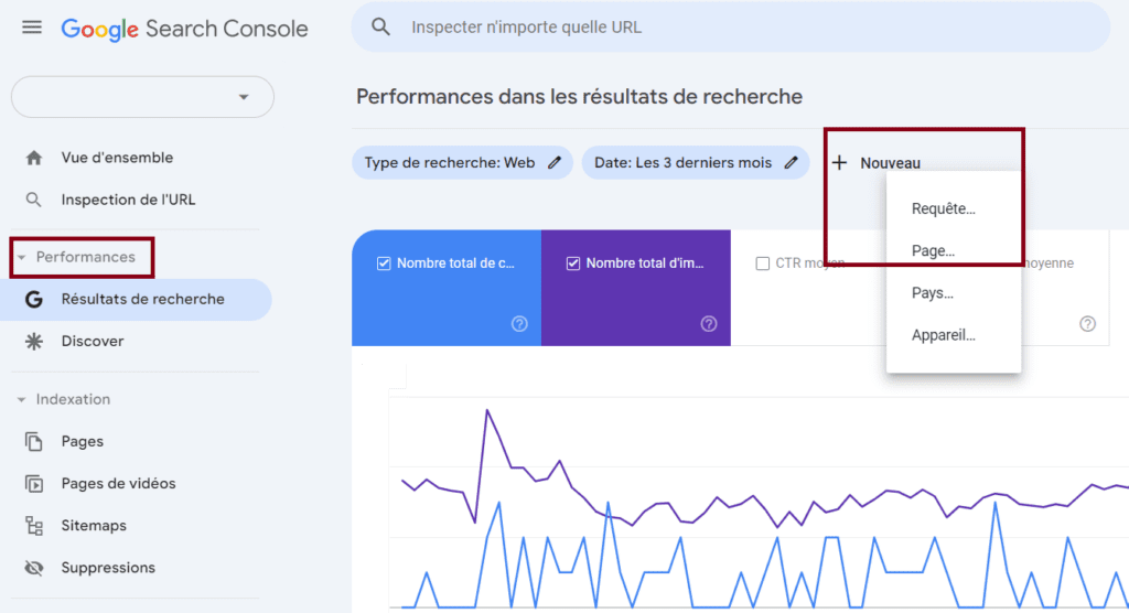 comment utiliser les REGEX dans Google Search Console